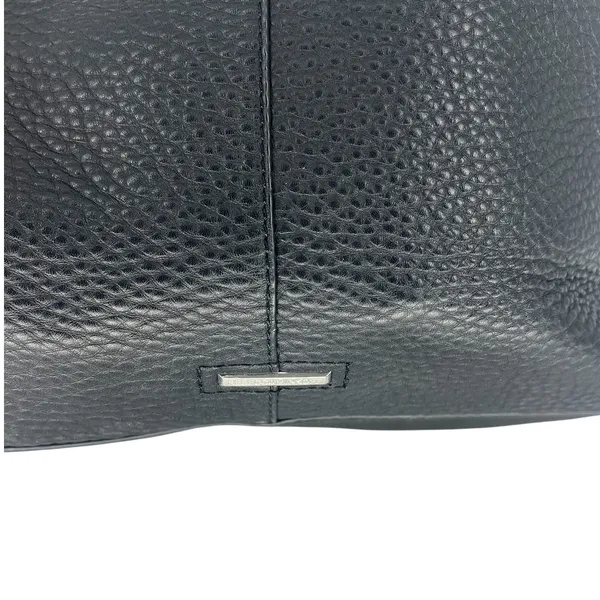 Rebecca Minkoff Unlined Front‎ Pocket Leather Tote Black Studded - Image 6
