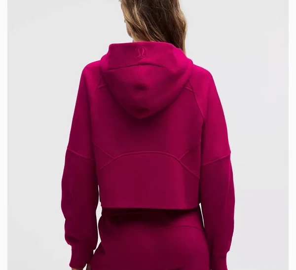 Lululemon Scuba Half-Zip Hoodie Cropped - Image 2