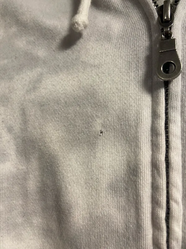 Aeropostale Gray Zip Up Hoodie - Image 2