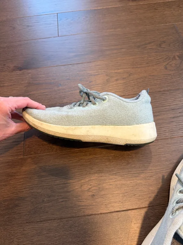 Allbirds Wool Runners Gray Size 8 - C37-078 - Image 6