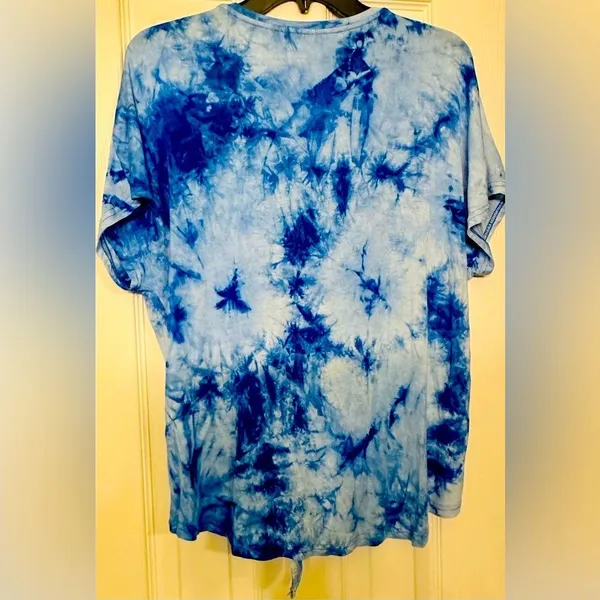 Tie Dyed top Blue Size M - Image 2