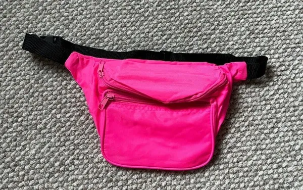 Neon Pink Fanny Pack - Image 3