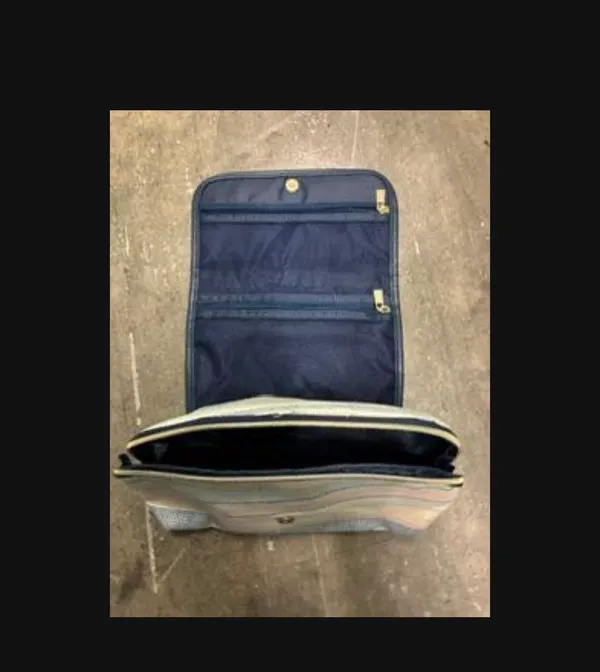 Scunci Striped Valet Organizer Makeup Bag. Multiple - Image 5
