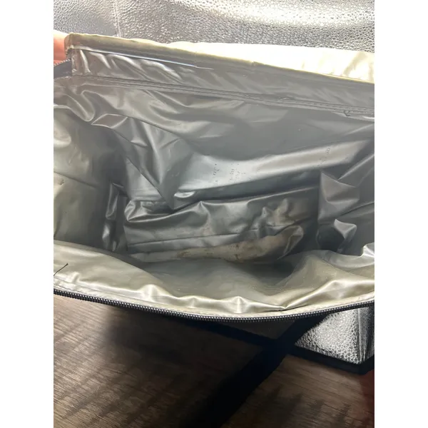 Dale Earnhardt Sr #3 NASCAR Soft‎ Insulated Lunch Bag Cooler Black VTG Read - Image 7