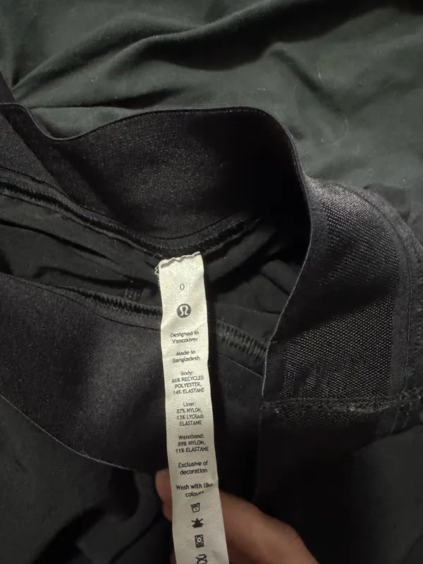 Black Lululemon Tennis Skirt - Image 3