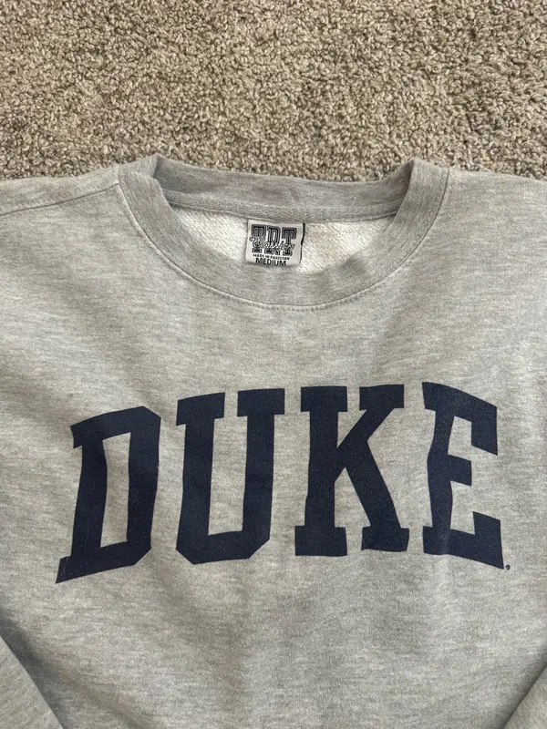 Vintage 90s Duke crewneck - Image 2