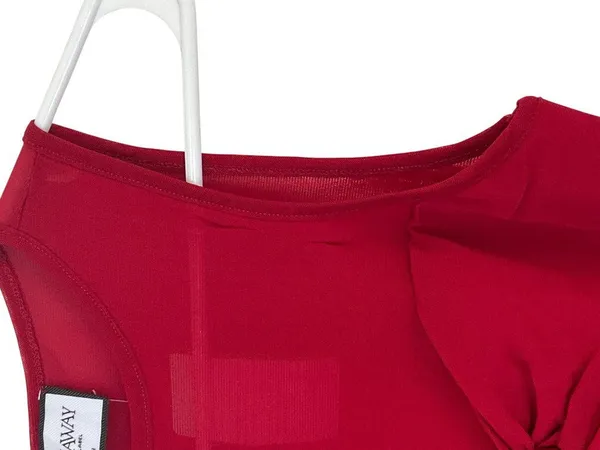 Runaway The Label Meila Top in Cherry Medium Womens Sleeveless Tank - Image 6