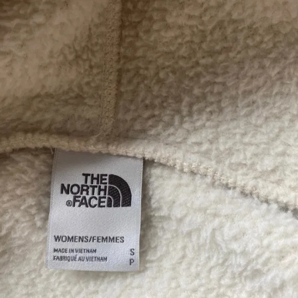 The North Face faux shearling top, small - Image 3