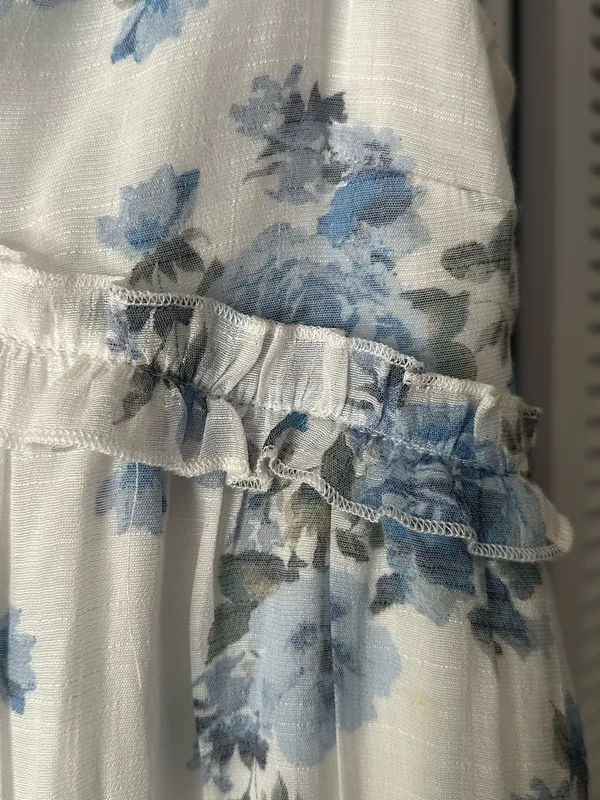 Mi Ami Francesca's blue floral dress - Image 5