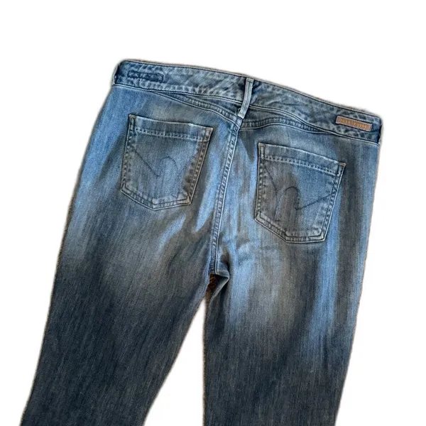 Citizens of Humanity | Boyd Uber Low Rise Rocker Flare Jeans Light Wash Size 27 - Image 5