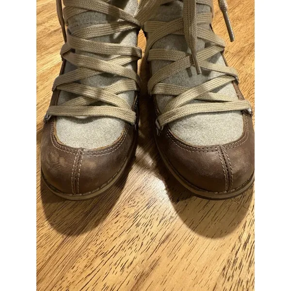MERRELL Shiloh‎ II Womens Lace-Up Leather Boot Brown Size 7.5 Outdoor Gorpcore - Image 6