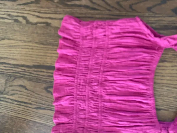 Pink ruched top - Image 3