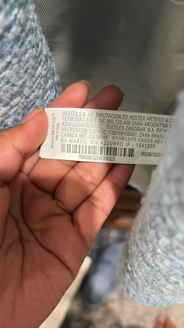 ZARA Blazer Light Blue - Image 6