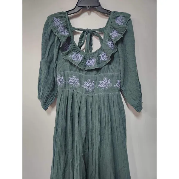 Free People Lovers Lane Maxi Dress Size Xs. A40 - Image 5