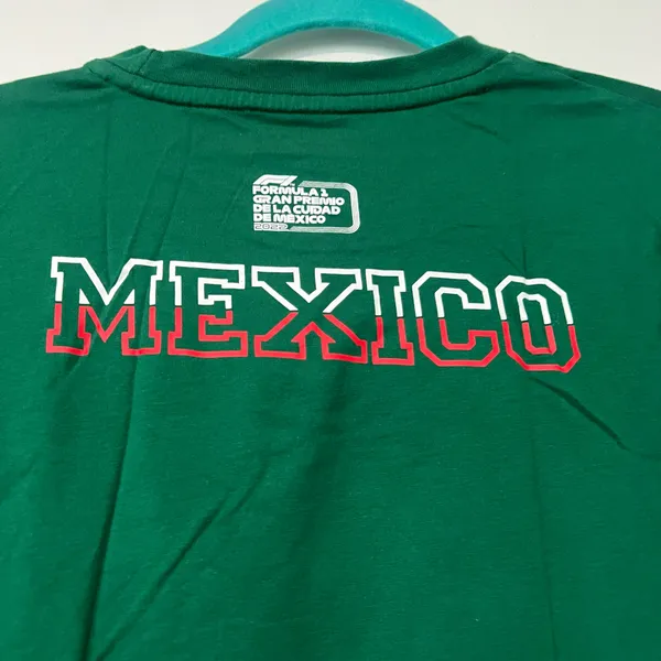 Formula One Mexico Grand Prix Green Tshirt - Image 3