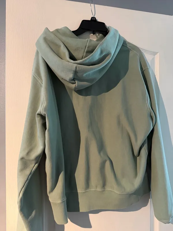 Men's Sage Green american eagle Hoodie - Image 3