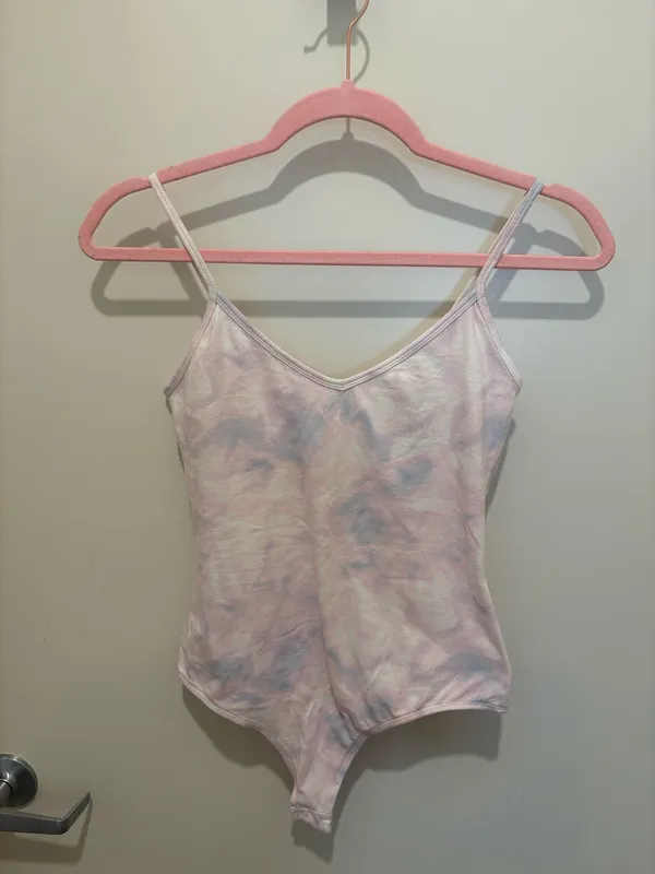 Pastel tie dye bodysuit Pink - Image 2