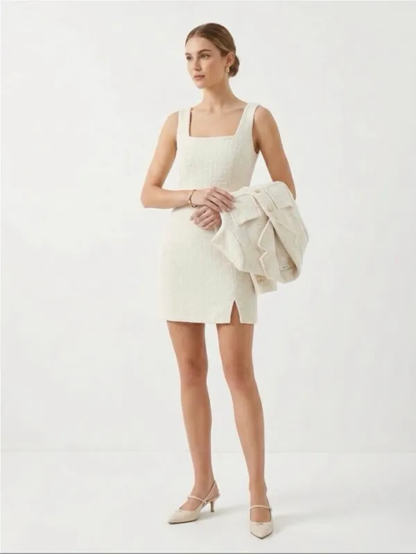 Pink Cream Tweed Set - Image 5