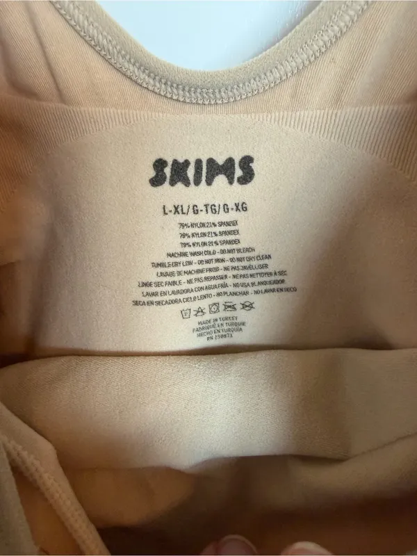 SKIMS Seamless Sculpt Mid Thigh Bodysuit L-XL - Image 6