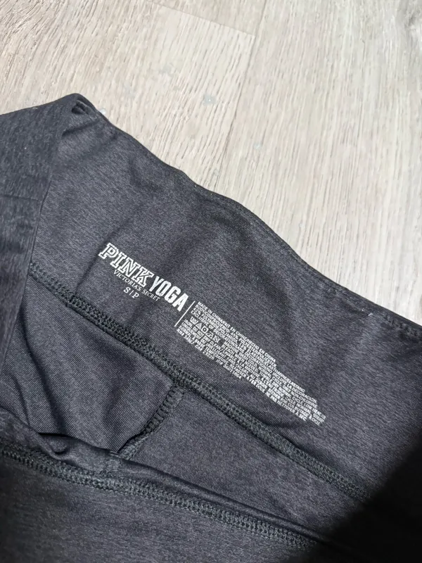 Pink Victoria’s Secret yoga leggings - Image 5