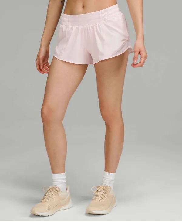 Pink milkshake lululemon hotty hot shorts - Image 4