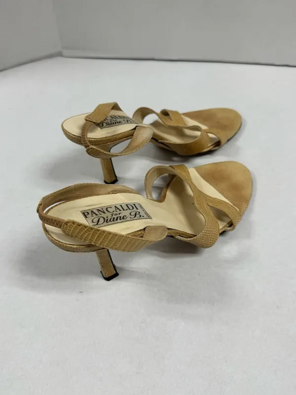 Pancaldi for Diane B Vintage Style Slingback Heels‎ - Size 8. - Image 14