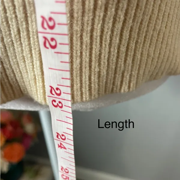 THML Colorful Ribbed Knit Quarter Sleeve Sweater Multicolor Neon Pink Orange - Image 6