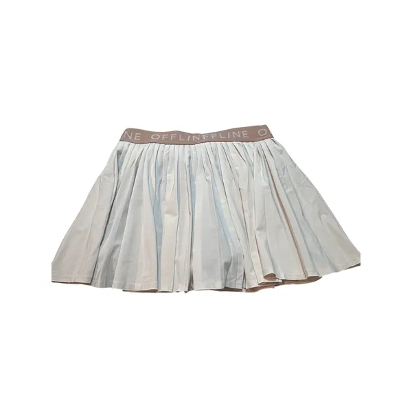 OFFLINE by Aerie Pleated Tennis‎ Skirt Athletic Skort Beige Women's SZM Tennis - Image 2