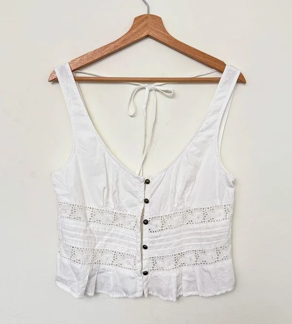 Free People Kianna Lace Tank - Image 3