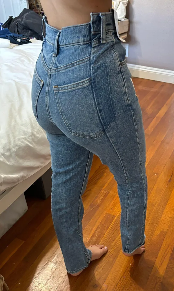 Abercrombie Curve Love 90’s Straight Jean - Image 2