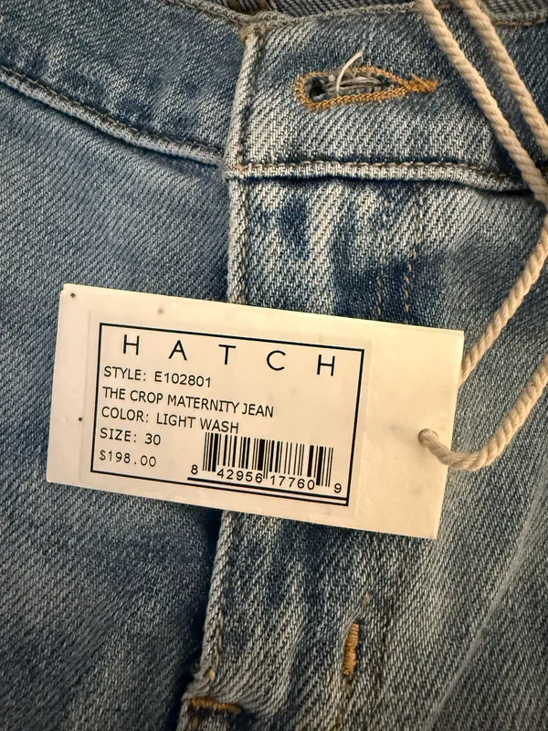 Hatch Maternity Jeans Blue Size 30 - Image 4