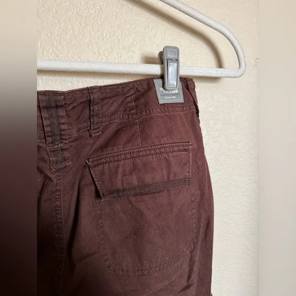 The North Face‎ Hiking Utility Cargo Pants Sz 8 in Brown - Image 4