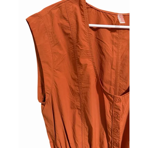 Free People Movement Fly by Night Jumpsuit Red Earth Women's Size‎ XS - Image 11