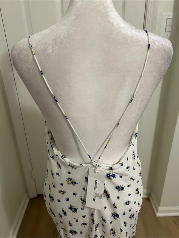 Revolve x Samsoe Samsoe Apples ML Dress In Sun Bouquet Floral NWT Size Medium - Image 10