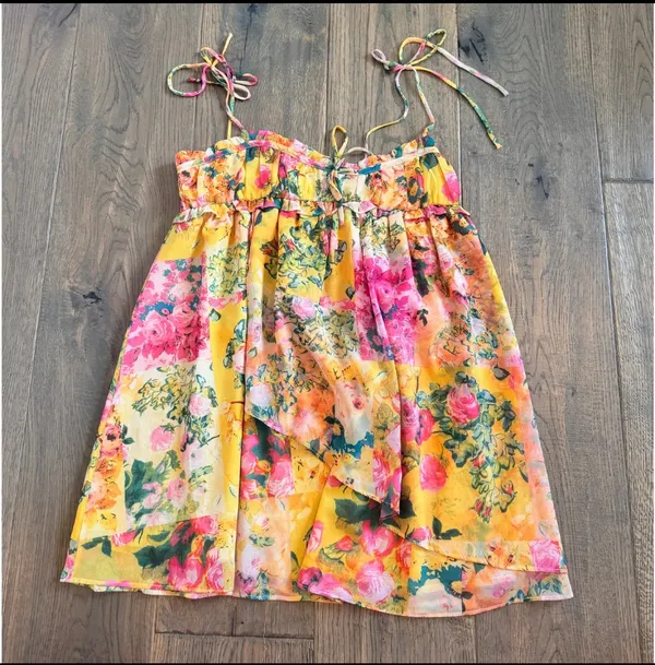 womens floral mini dress - Image 2