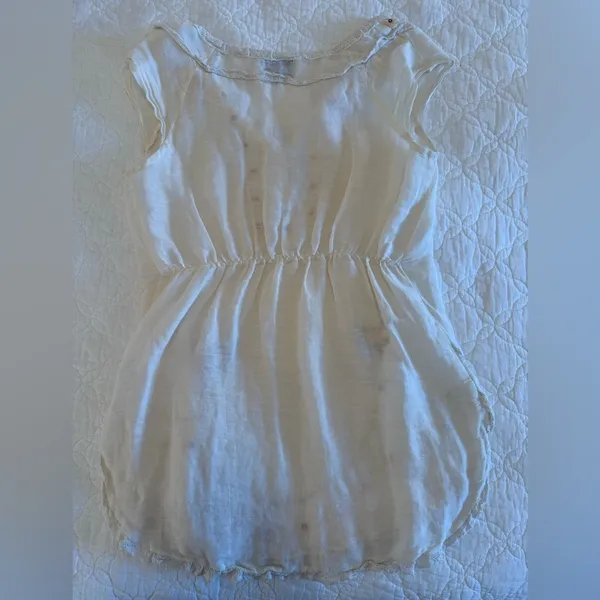 white and floral free people top in size extra small - Image 3
