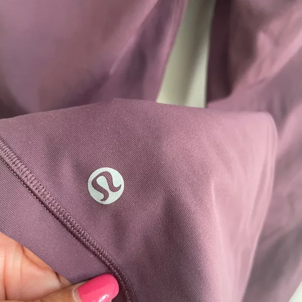Lululemon Speed Up Tight 25 Womens 8 Purple Running Leggings Luxtreme Pockets - Image 6