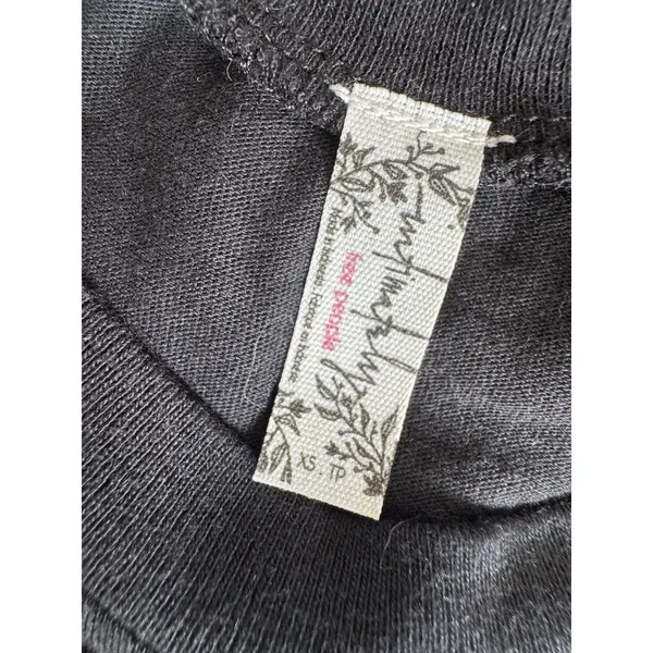 Free People In My Tee Bodysuit BLACK SZ XS - Image 6