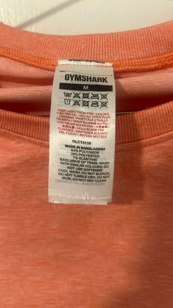 Gymshark Top Crop Long Sleeve - Image 3