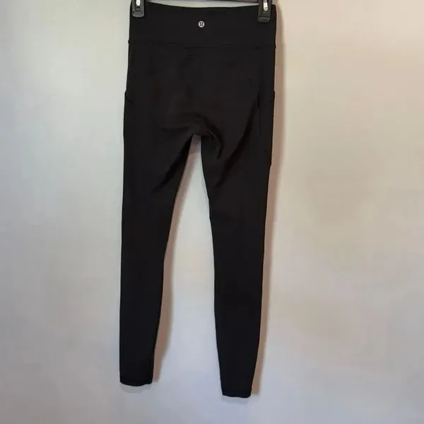 Lululemon Size 6 Full Length Pocket Leggings 31” Gorpcore Active Cozy #1000 - Image 3