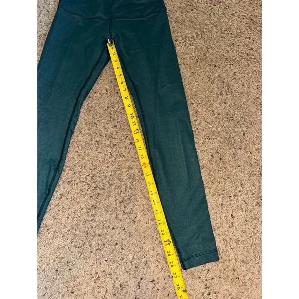 lululemon athletica Green Leggings size 8 - Image 6