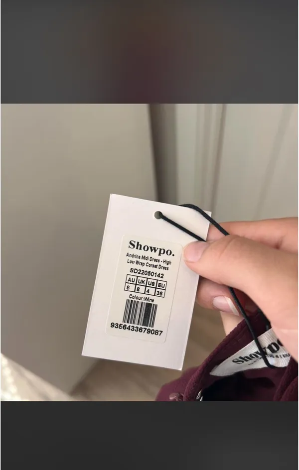Showpo Burgundy Midi Dresssize 4 S - Image 7