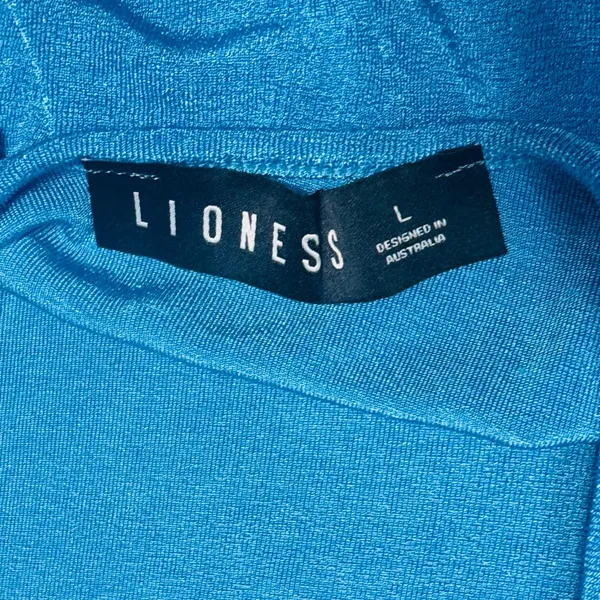 Lioness Electric Blue Long-Sleeve Backless Mini Dress - Image 6