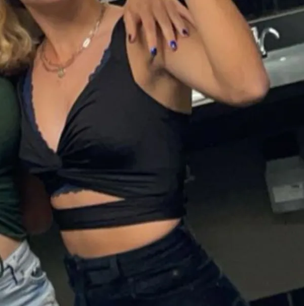 Amazon Black Wrap Going Out Top - Image 2