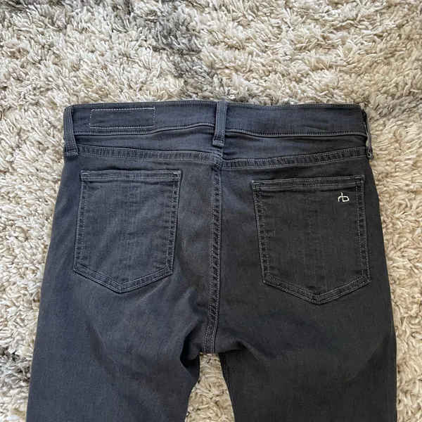 EUC RAG & BONE Legging Skinny Jeans Dark Grey - Image 9