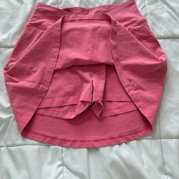 PINK Victorias Secret Crossover Skort Skirt‎ Womens Large Cotton Feminine Dainty - Image 5