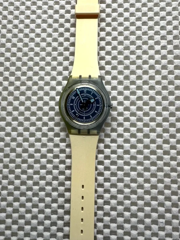 Swatch Watch Blue Jacket SKN104 Vintage 1999/2000 - Image 2