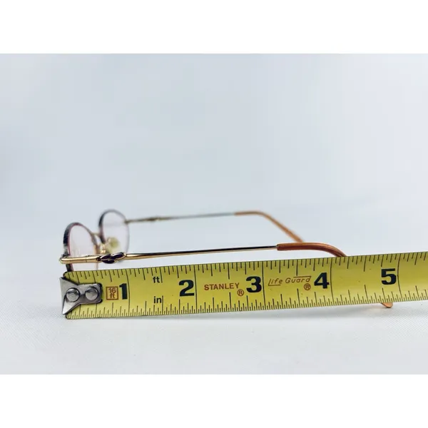 Saks 5th Avenue Womens Oval Eyeglass Frames S5A 140T 7FX 130 49 18 - Image 13
