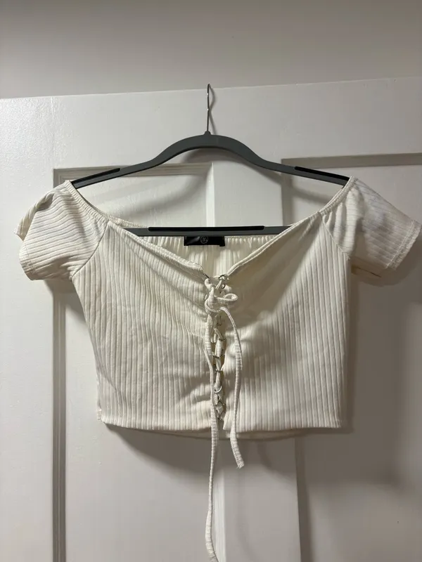 Off the shoulder top White Size M - Image 2