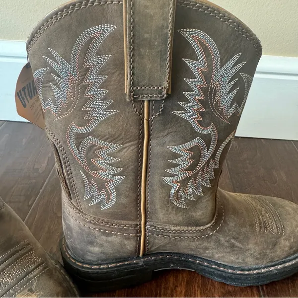 New Ariat Tracey Composite Toe Work Boot WOMAN in‎ DUSTED BROWN SZ 6.5 - Image 8